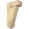 Ekena Millwork Traditional Arts and Crafts Rough Sawn Bracket w/ Offset Brace, Douglas Fir, 8"W x 20"D x 32"H BKT0806X20X32TRA03RDF - alternate 1